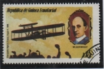 Stamps Equatorial Guinea -  Historia d' l' Aviación, Wilbur Wright