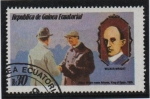 Stamps Equatorial Guinea -  Historia d' l' Aviación, Wilbur Wright