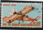 Sellos de Africa - Guinea Ecuatorial -  Bleriot 1909
