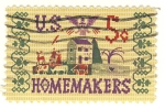 Stamps United States -  homemakers
