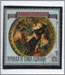 Sellos de Africa - Guinea Ecuatorial -  Pascua' 73 Cristo Visita a María y Marta