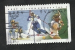 Stamps : Europe : Sweden :  2152 - Deportistas, Björn Borg, tenista e Ingemar Stenmark y Pernilla Wiberg, esqui alpino y descens
