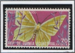 Stamps Equatorial Guinea -  Mariposas, Palena d' Sauco