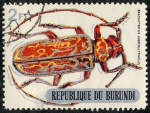 Stamps : Africa : Burundi :  Escarabajos