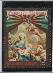 Stamps Equatorial Guinea -  Navidad'75