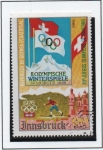 Stamps Equatorial Guinea -  Juegos Olimpicos d' Innsbruck