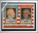 Stamps Equatorial Guinea -  Presidentes d' America, George Washington y John Adams