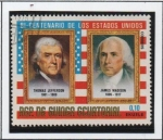 Sellos de Africa - Guinea Ecuatorial -  Presidentes d' America, Thomas Jefferson y James Madison