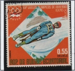 Stamps Equatorial Guinea -  Juegos Olimpicos d' Innsbruck