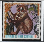 Sellos de Africa - Guinea Ecuatorial -  animales d' Asia . Lori