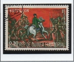Sellos de Africa - Guinea Ecuatorial -  Napoleón Escenas d' Batallas
