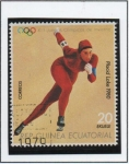 Stamps Equatorial Guinea -  Juegos d' Invierno Palacio d' Hielo