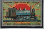 Stamps Equatorial Guinea -  Centenario d' l' Ferrocarriles Japoneses