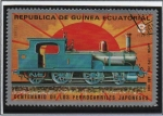 Sellos de Africa - Guinea Ecuatorial -  Centenario d' l' Ferrocarriles Japoneses