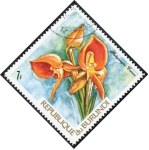 Stamps : Africa : Burundi :  Flores