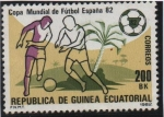 Stamps Spain -  Copa Mundial d' Futbol España 82