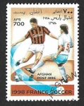 Stamps Afghanistan -  Yt1490 - Copa Mundial de la FIFA 1998 - Francia