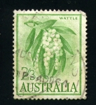 Sellos de Oceania - Australia -  Wattle