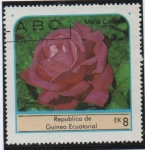 Stamps Equatorial Guinea -  Maria Callas