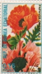 Stamps Equatorial Guinea -  Papaver orientale