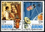 Stamps : Africa : Burundi :  Comunicaciones