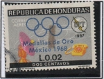 Sellos del Mundo : America : Honduras : Mexico' 68