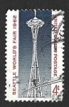 Sellos de America - Estados Unidos -  1196 - Feria Internacional de Seattle