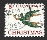 Stamps United States -  1276 - Navidad