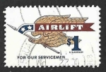 Sellos de America - Estados Unidos -  1341 - Aéreo