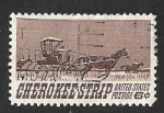 Stamps United States -  1360 - LXXV Aniversario de la Apertura del Territorio Cherokee a los Colonos