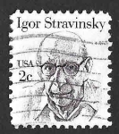 Stamps United States -  1845 - Igor Stravinsky