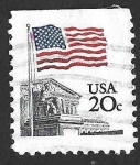Stamps United States -  1894 - Bandera USA