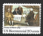 Sellos de America - Estados Unidos -  2052 - Bicentenario del Tratado de París
