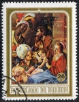 Stamps : Africa : Burundi :  Pintura