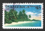 Stamps United States -  C127 - Costa Tropical
