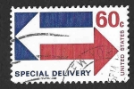 Stamps United States -  E23 - Flechas