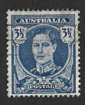 Sellos de Oceania - Australia -  195 - Jorge VI del Reino Unido