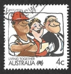 Sellos de Oceania - Australia -  1056 - Dibujos Animados