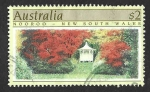 Stamps Australia -  1132 - Gardínes Botánicos