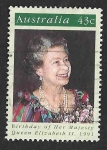 Stamps Australia -  1210 - LXV Cumpleaños de la Reina Isabel II