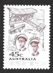 Sellos de Oceania - Australia -  1382 - Pioneros de la Aviación 