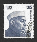 Stamps India -  674 - Jawāharlāl Nehru