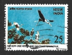 Stamps India -  713 - Refugio de Aves de Bharatpur