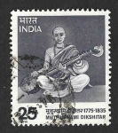 Sellos de Asia - India -  716 - Muthuswami Dikshitar