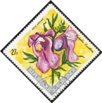 Stamps Burundi -  Flores