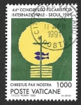 Stamps Vatican City -  840 - XLIV Congreso Eucarístico Internacional. Seúl, Corea del Sur