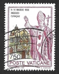 Stamps Vatican City -  892 - Viajes de Juan Pablo II