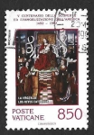 Stamps Vatican City -  900 - 500 Aniversario del Descubrimiento y Evangelización de América