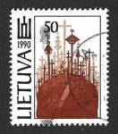 Stamps Lithuania -  383 - Colina de las Cruces