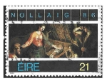 Stamps Ireland -  677 - Pintura Navideña